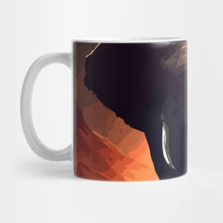 Zambia elephant Mug